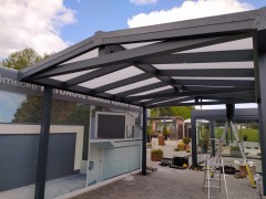 MILANO self-supporting aluminium shelter