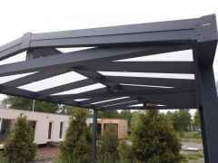 SOLAR ENERGO Carport 6 x 8 m with a 9.12 kW PV + 6.2 kW battery