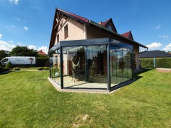 ZANIA frameless conservatory VG17