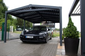 SOLAR ENERGO Carport with a Photovoltaic - island system