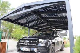 SOLAR ENERGO Carport with a Photovoltaic - island system