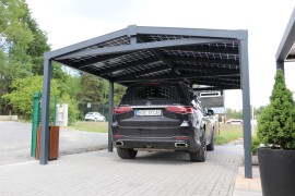 SOLAR ENERGO Carport 6 x 4 m with a 4.56 kW PV + 6.2 kW battery