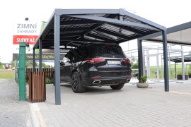 SOLAR ENERGO Carport 6 x 4 m with a 4.56 kW PV + 6.2 kW battery