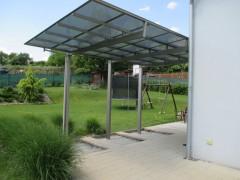 MLC aluminum pergola