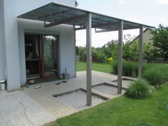 MLC aluminum pergola