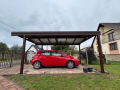 MILANO self-supporting aluminium shelter