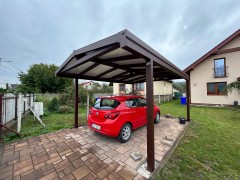 MILANO self-supporting aluminium shelter