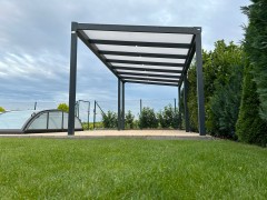 POLLEX self-supporting aluminum pergola