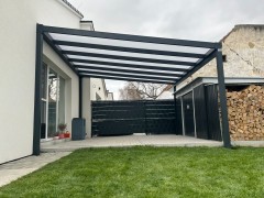 POLLEX self-supporting aluminum pergola