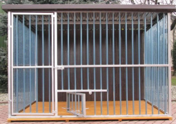 Kennel for dog 2x2m without floor