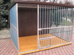 Kennel for dog 2x2m with floor
