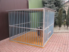 Kennel for dog 2x2m without floor