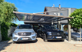 KWC DOUBLE aluminum carport