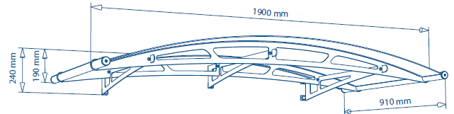 Leo 1900, 190 x 91 cm