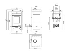 HS Flamingo BURMA 11 Maple D hot stoves