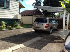 PJF aluminum carport