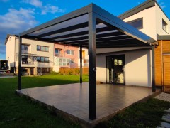 POLLEX self-supporting aluminum pergola