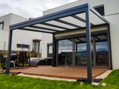 POLLEX self-supporting aluminum pergola