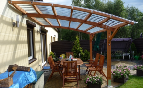 WOODY FLAT wooden pergola