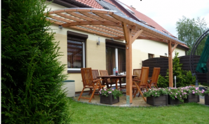 WOODY FLAT wooden pergola