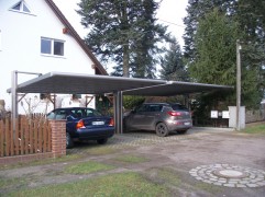 RSC DOUBLE aluminum carport