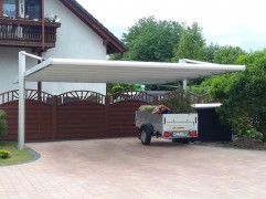 RSC DOUBLE aluminum carport