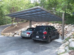 RSC DOUBLE aluminum carport