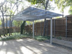 PJF aluminum carport