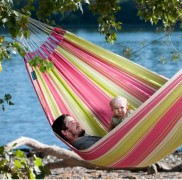 Hammock double - PIKO - color raspberry