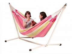 Hammock double - PIKO - color raspberry