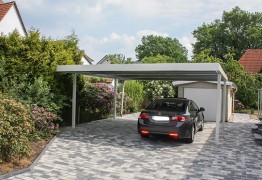 CP FLAT DOUBLE steel carport