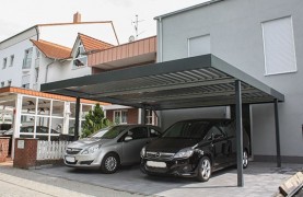 CP FLAT DOUBLE steel carport