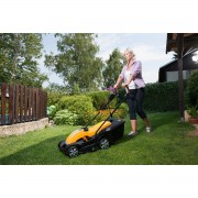 Riwall FOR REM 3816 lawn mower with an electric motor, 2-in-1