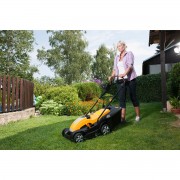 Riwall FOR REM 3816 lawn mower with an electric motor, 2-in-1