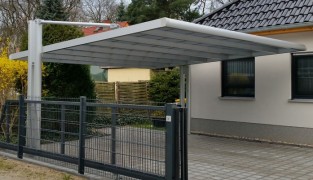 RSC DOUBLE aluminum carport