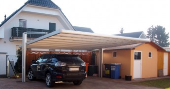 RSC DOUBLE aluminum carport