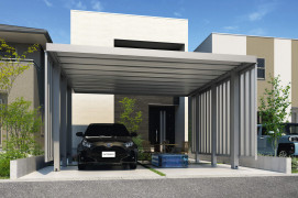 PJR aluminum carport