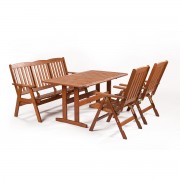 Garland - furniture Sven 2 + 3 + garden kit (2x half. Armchair, 1x three-seat bench, 1 table)