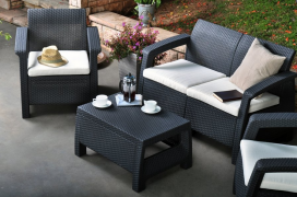 Garden sets Cordoba graphite gray +