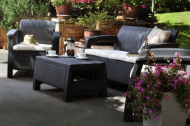 Garden sets Cordoba graphite gray +