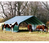 Shelter for horses Šemík 680x730x380cm 50m²