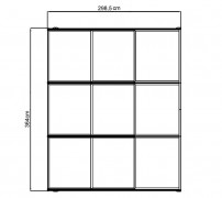 SEGINUS 3,64x3 m