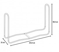 Wood Sadr Sadr double 240cm 550kg