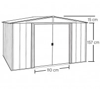 Garden house Medium 253x2181 cm