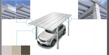 SNOW SKY aluminum carport