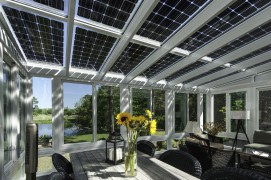 SOLAR ENERGO Winter Garden 8 x 4 m with a 6.08 kW PV  + 6.2 kW battery