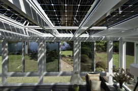 SOLAR ENERGO Winter Garden with a Photovoltaic - island system
