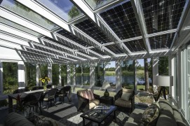 SOLAR ENERGO Winter Garden with a Photovoltaic - island system