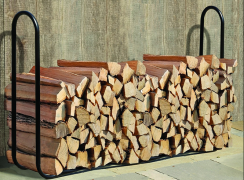 Wood stand Salm 244x25x99 cm