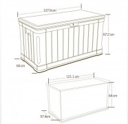 Garden storage box Premium